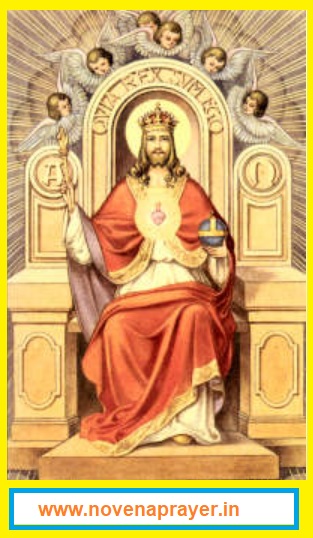 NOVENA TO CHRIST THE KING